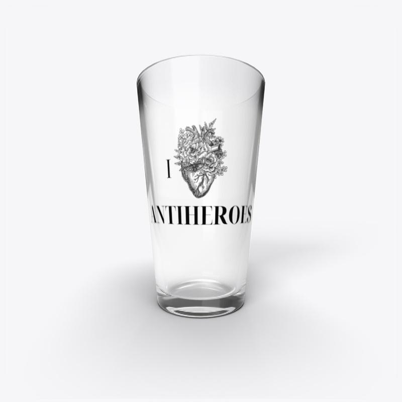 I LOVE ANTIHEROES DRINKWARE